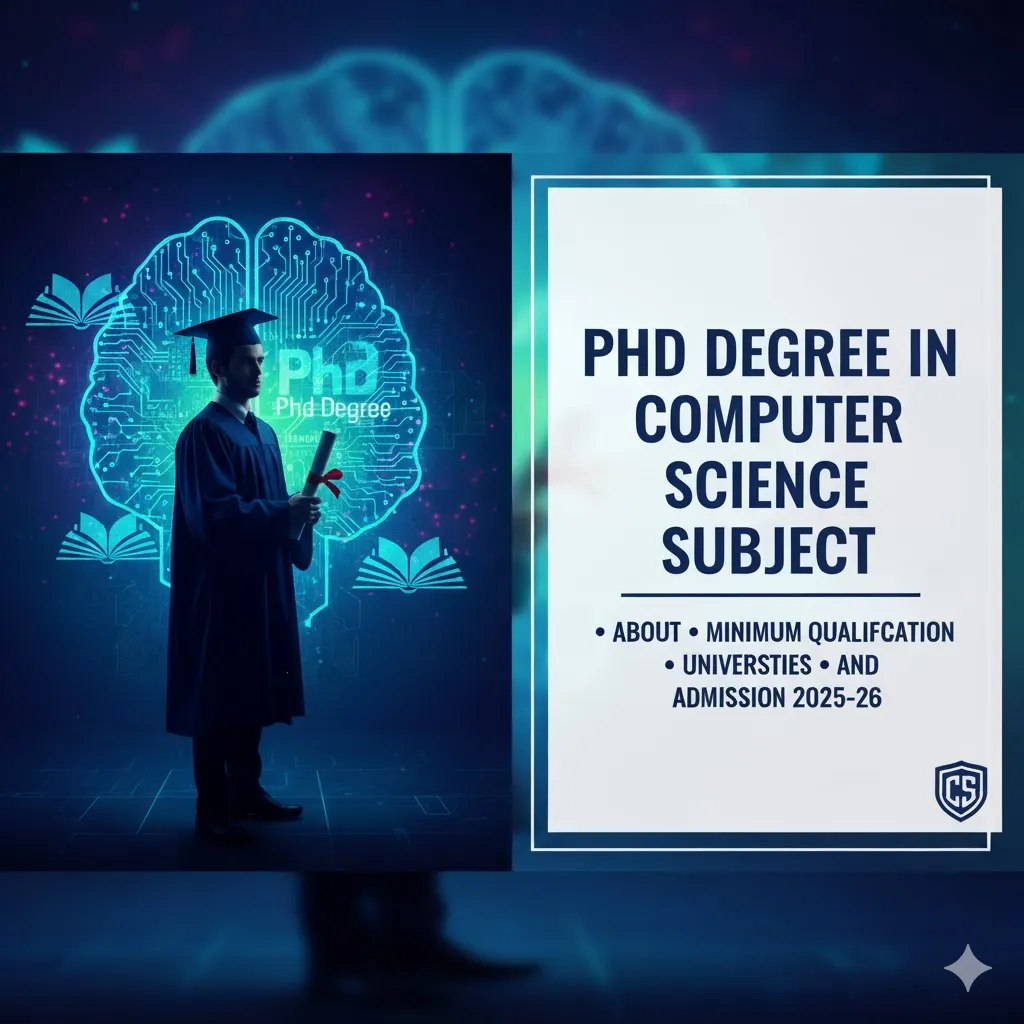 PhD Degree in Computer Science - About, Minimum Qualification, Universities, And Admission 2025-26 thumbnail