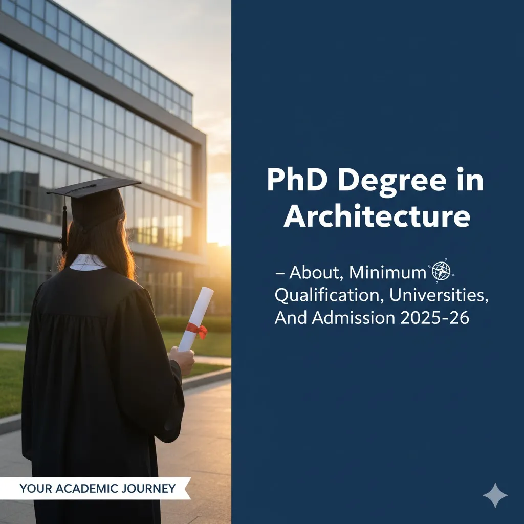 Phd Architecture- About, Minimum Qualification, Universities, And Admission 2025-26 thumbnail