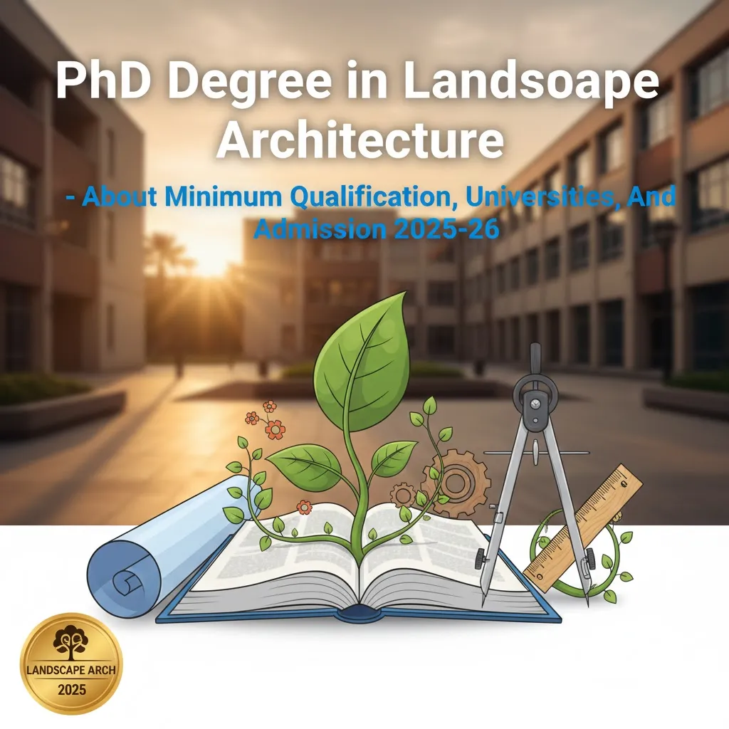 PhD Degree in architecture - About Minimum Qualification, Universities, And Admission 2025-26 thumbnail
