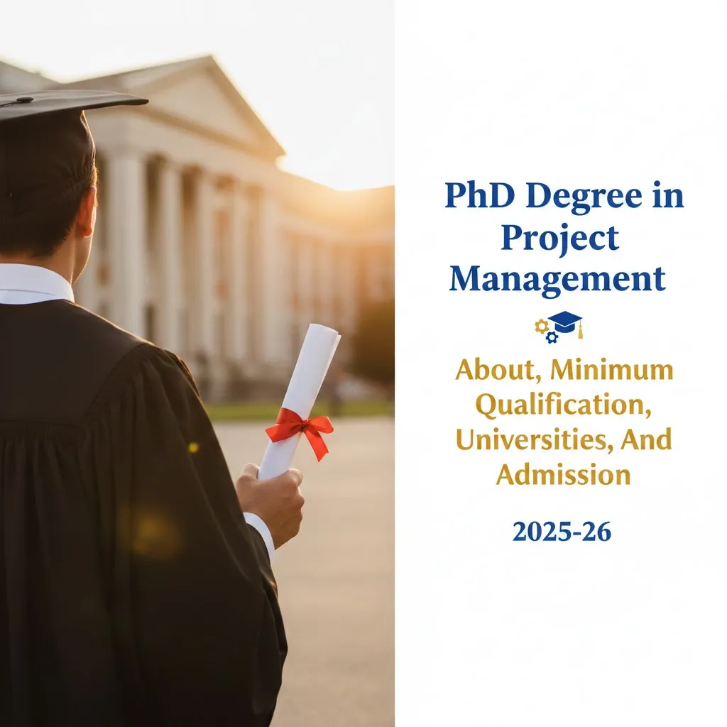 PhD Degree in Project Management  - About, Minimum Qualification, Universities, And Admission 2025-26 thumbnail