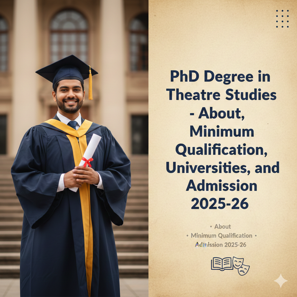 PhD Degree in Theatre Studies - About, Minimum Qualification, Universities, and Admission 2025-26 thumbnail