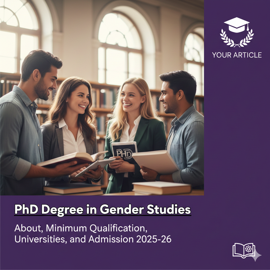 PhD Degree in Gender Studies - About, Minimum Qualification, Universities, and Admission 2025-26 thumbnail