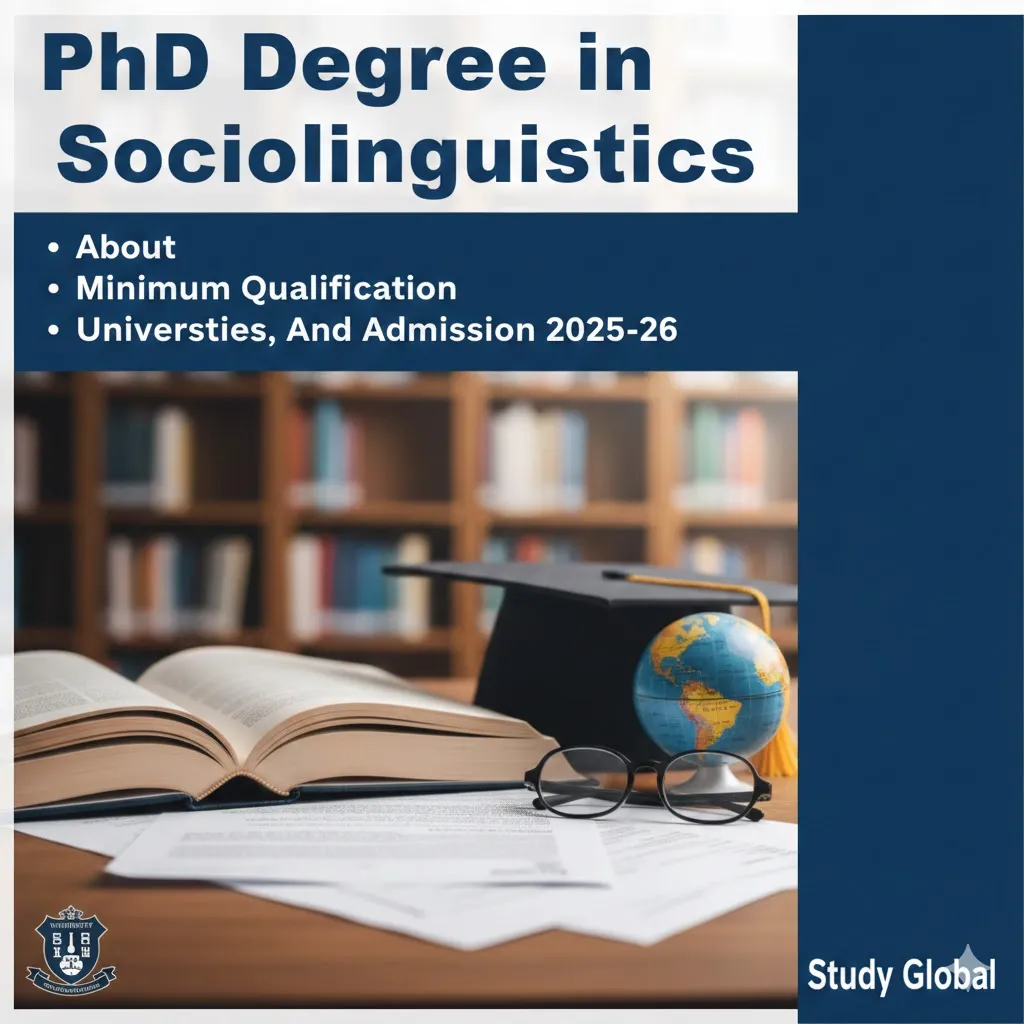 PhD Degree in Sociolinguistics - About, Minimum Qualification, Universities, And Admission 2025-26 thumbnail