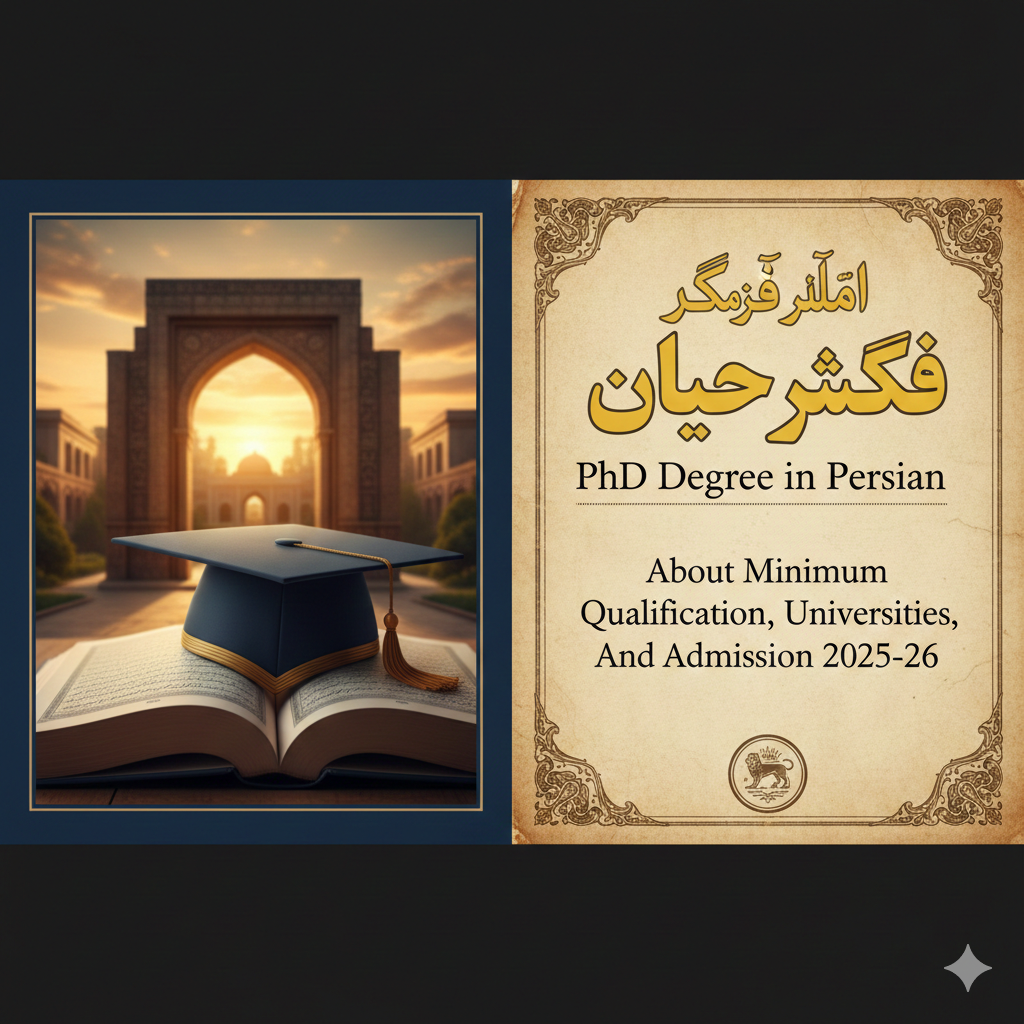 PhD Degree in Persian- About Minimum Qualification, Universities, And Admission 2025-26 thumbnail