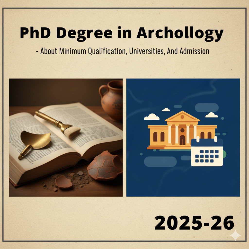 PhD Degree in Archaeology - About Minimum Qualification, Universities, And Admission 2025-26 thumbnail
