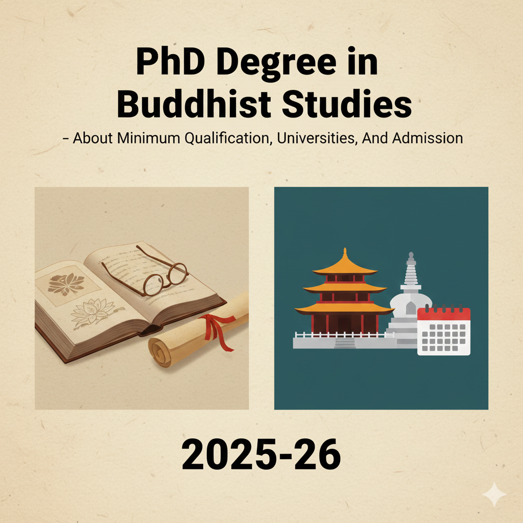 PhD Degree in Buddhist Studies - About Minimum Qualification, Universities, And Admission 2025-26 thumbnail