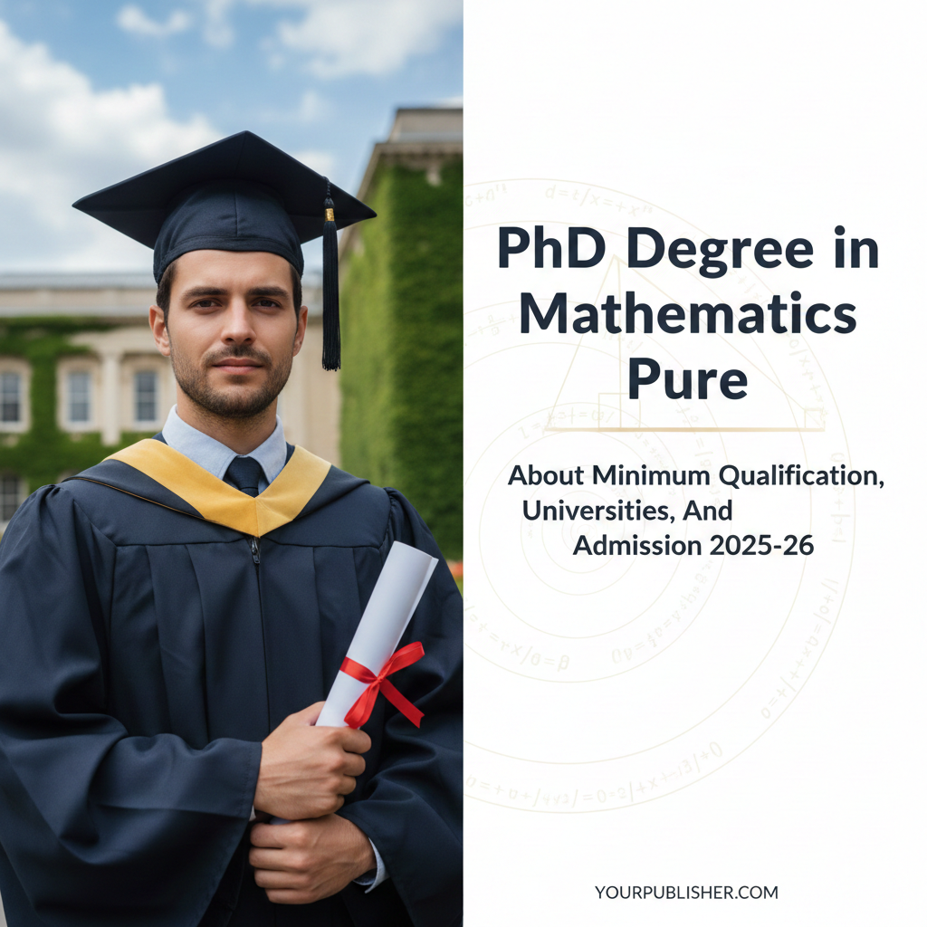 PhD Degree in Mathematics Pure - About Minimum Qualification, Universities, And Admission 2025-26 thumbnail