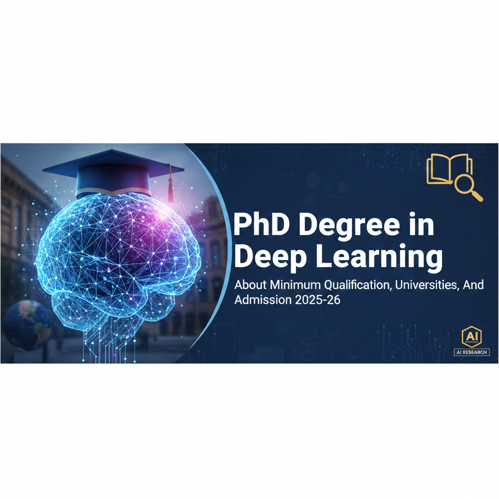 PhD Degree in Deep Learning - About Minimum Qualification, Universities, And Admission 2025-26 thumbnail