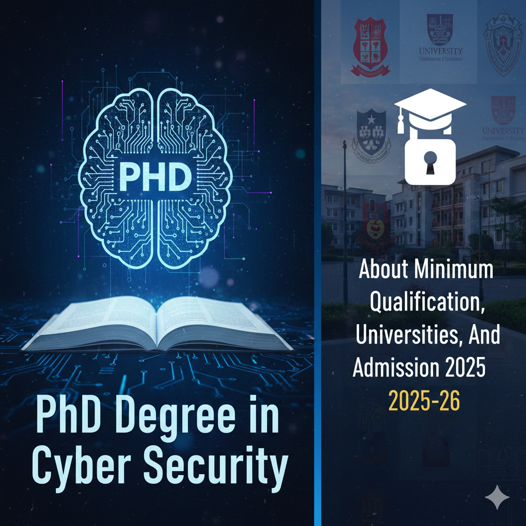 PhD Degree in Cyber Security - About Minimum Qualification, Universities, And Admission 2025-26 thumbnail